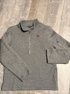 Simply Southern Men’s Gray Quarter-Zip Pullover